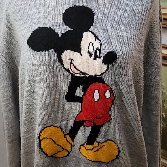 Mickey mouse knit sweater hot sale